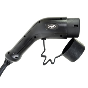 Statie de incarcare PNI KW11 WIFI 16A, 11KW, pentru masini electrice, 85V - 415V, trifazat, cablu Type2 cu 7 pini, ecran 3.5 inch, control din aplicatie, activare incarcare prin aplicatie si card RFID - Img 9