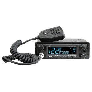 Statie radio CB PNI Escort HP 9600 multistandard, difuzor frontal, ASQ, VOX, Scan, 4W, AM-FM, alimentare 12V - 24V, functie de repetor, mufa de bricheta inclusa