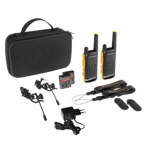 Statie radio PMR portabila Motorola TALKABOUT T82 Extreme set cu 2 buc - Img 2
