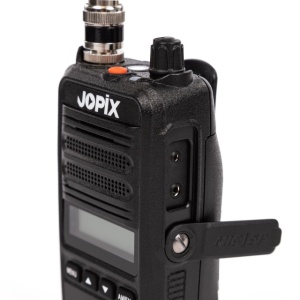 Statie radio portabila CB JOPIX CB-80 AM/FM, ASQ, 40CH, 4W, 2600 mAh Li-Ion, negru - Img 8