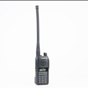 Statie radio portabila VHF ICom IC-A16EBT cu bluetooth, pentru aviatie 118.000–136.992 MHz, 2400 mAh, IP67 - Img 2