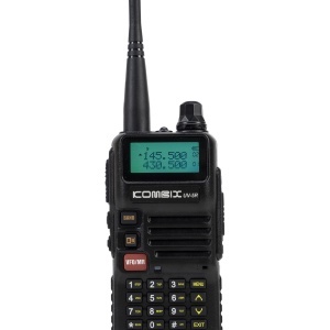 Statie radio portabila VHF/UHF Kombix UV-5RE, dual band, 128CH, 144-146MHz si 430-440Mhz, functie Radio FM si lanterna semnalizare, 4W, Scan, TOT, VOX, 1500mAh - Img 2