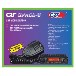 Statie radio UHF CRT SPACE U 400-470 MHz programabila pe PC, 199 canale - Img 5