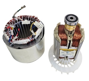 Stator si Rotor generator 5-6 KW (Gx 390, 188 ) Cupru (Trifazic) - Img 2