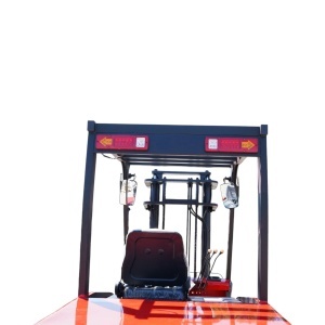 Stivuitor electric 3T duplex 3m cu translatie laterala, baterie Li-ion 60V/100Ah, pornire cu amprenta - Img 12