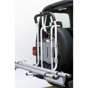 Suport bicicleta Peruzzo Stelvio 375/A 4X4 ALU cu prindere pe roata de rezerva pentru 2 biciclete - Img 4