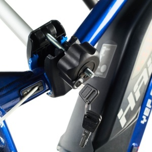 Suport biciclete Cruz Pivot eBike R3 940-509 cu prindere pe carligul de remorcare, pentru 2 biciclete electrice, 13 pini - Img 6