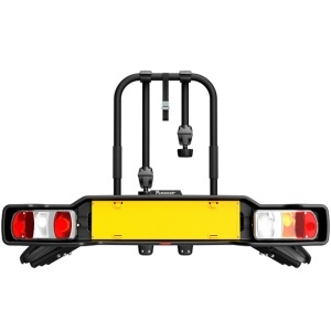 Suport biciclete Peruzzo Parma 3 biciclete 706/3 cu prindere pe carligul de remorcare Negru - Img 3