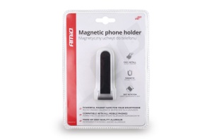 Suport telefon fixare grila ventilator, magnetic, aluminiu - Img 4