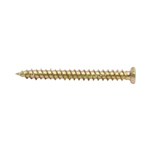Surub montaj usi-ferestre 7.5x72mm, torx TX30, otel zincat galben 100 buc/cutie - Img 3
