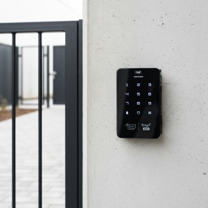 Tastatura control acces PNI DK150T cu Wi-Fi, deblocare cu PIN, card RFID si din aplicatia Tuya Smart, IP65, negru - Img 3