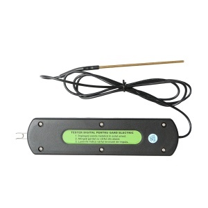 Tester digital pentru gard electric, tensiune maxima 10000V Britmann - Img 2