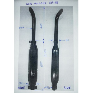 Toba esapament pentru New Holland 55-56 - Img 2