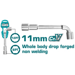 TOTAL - CHEIE TUBULARA TIP L - 11MM (INDUSTRIAL)