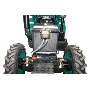Tractor 80CP 4x4, verde cu semicabina seria 804 - Img 5