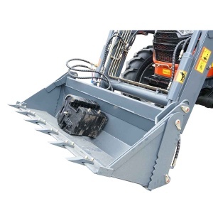 Tractor 90CP, 4x4 cu incarcator frontal, cabina inchisa, roti 14.9-30/9.5-24 - Img 6