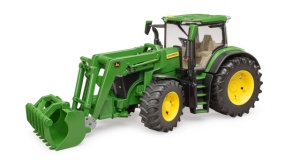 Tractor John Deere 7R 350 cu încărcător frontal - Bruder 3151