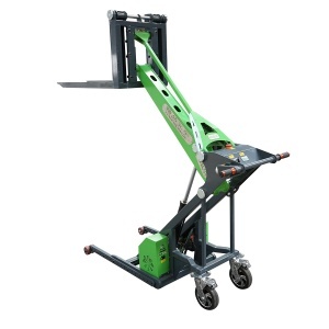 Transpalet electric 24V cu sarcina maxima 650 Kg, inaltime ridicare 1500mm, furci 950mm THOR - Img 4