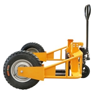 Transpalet pentru teren accidentat, sarcina maxima 1T, lungime furci 800mm - Img 4