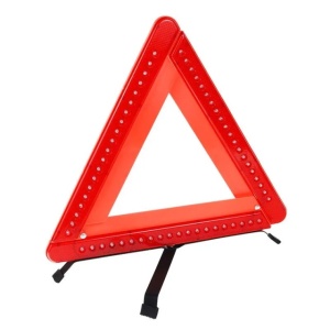 Triunghi de avarie reflectorizant cu LED 420X420X420MM