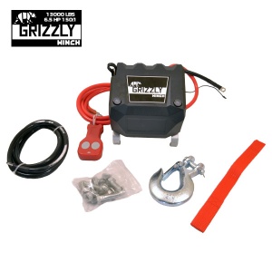 Troliu Grizzly Winch 13000lbs (5897kg) cablu sintetic - Img 3