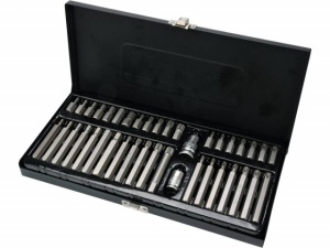 Trusa biti torx, hex si spline 40 piese YATO