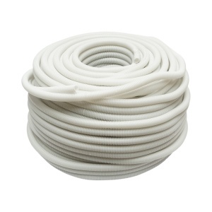 Tub flexibil copex 16mm fara fir, ignifug din polietilena HDPE, 320N gri 100m/rola