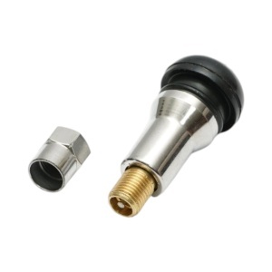 Valva roata auto tubeless premium TR413 45mm cromata - Img 3