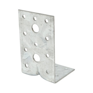 Vinclu de imbinare cu intaritura 90x55x55mm, grosime 2mm, otel zincat - Img 4