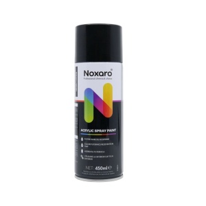 Vopsea spray negru lucios 450ml NOXARO