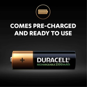 Acumulatori Duracell R6 Ni-MH cod 81418263 2500mAh blister cu 4bc - Img 2