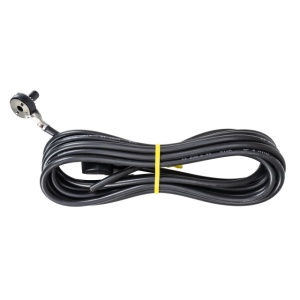 Antena CB LEMM TURBO IMPERO, alb, lungime 200 cm, castig 7dB, 26.5-28Mhz, 2500W, cablu RG58 4m, fabricata in Italia - Img 2