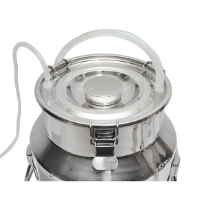 Aparat de muls portabil cu 1 post pentru vaci bidon inox 18L - Img 3