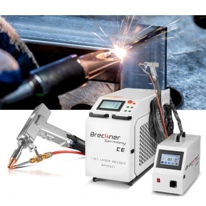 Aparat de sudura cu fibra laser 3 in 1 sudura, taiere, curatare 1500W profesional Breckner Germany - Img 3