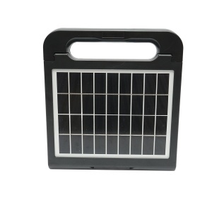 Aparat generator de impulsuri 1 Joule 5km, 220V cu panou solar 5W 9V si baterie 6V 7Ah Breckner Germany - Img 4