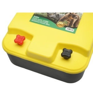 Aparat generator de impulsuri 11 Joule, 80km pentru gard electric 12V/220V Breckner Germany - Img 5