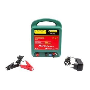 Aparat generator de impulsuri DC12/220V 6.5 Joule, 100Km pentru gard electric Breckner Germany