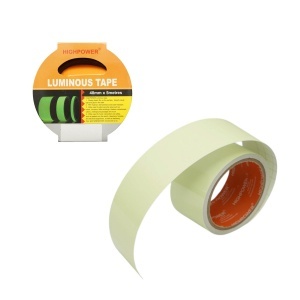 Banda adeziva fosforescenta verde 48mm x 5m HighPower
