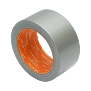 Banda adeziva textila Duct Tape argintie 50mm x 20m pentru reparatii HighPower - Img 7