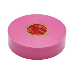 Banda izolatoare roz vinil 19mm x 20m Premium Super Power 33+ HighPower - Img 3