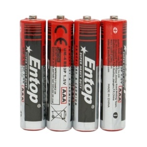 Baterie zinc-carbon AAA 1.5V R03P UM-4 4 buc/set Super Heavy Duty EnergyMax Entop - Img 2