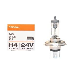 Bec halogen (Osram) H4 24V 75/70W BILUX P43T - Img 1