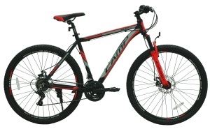 Bicicleta CAMP XC 4.1, 27.5 inch rosu cu negru