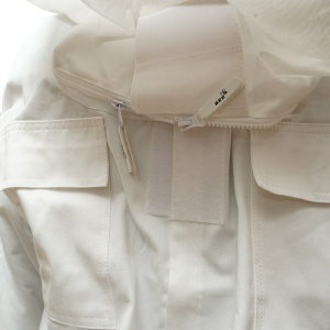 Bluza apicola alba cu masca de protectie marimea L - Img 7