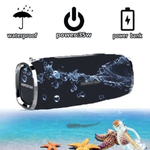 Boxa portabila PNI FunBox T19 2X10W, Bluetooth, Power Bank 6000mAh, Handsfree, IPX6, Negru - Img 2