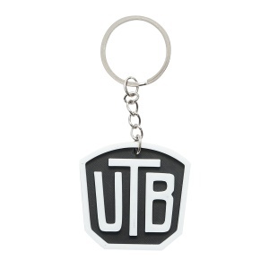 Breloc chei emblema UTB alb - Img 1