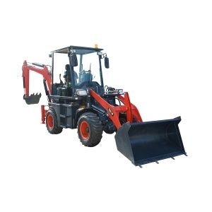 Buldoexcavator 3.5T, motor diesel 50CP 4500x1550x2600mm THOR - Img 5
