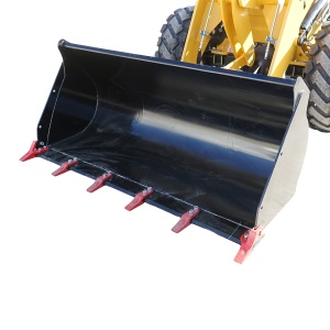 Buldoexcavator articulat compact 1.8T, motor diesel 50CP Euro 3 cu brat excavator, cupa frontala, furci paleti, picon hidraulic THOR - Img 10