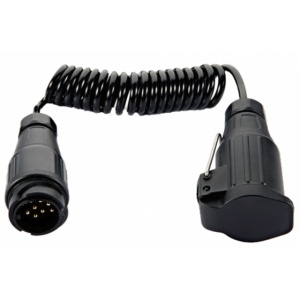 Cablu spiralat prelungitor 13 pini - 8 fire