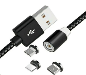 Cablu USB A 2.0 / 3 in 1 - 2.0A 1m